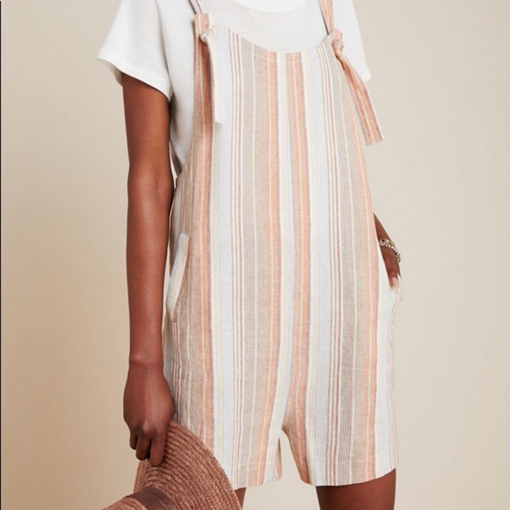 Anthropologie - Little Lies Gwen Short Overalls